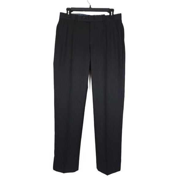 Sean John Men's Classic-Fit 2-Piece Suit Black Solid 42L 34x34 NWT - Picture 10 of 12
